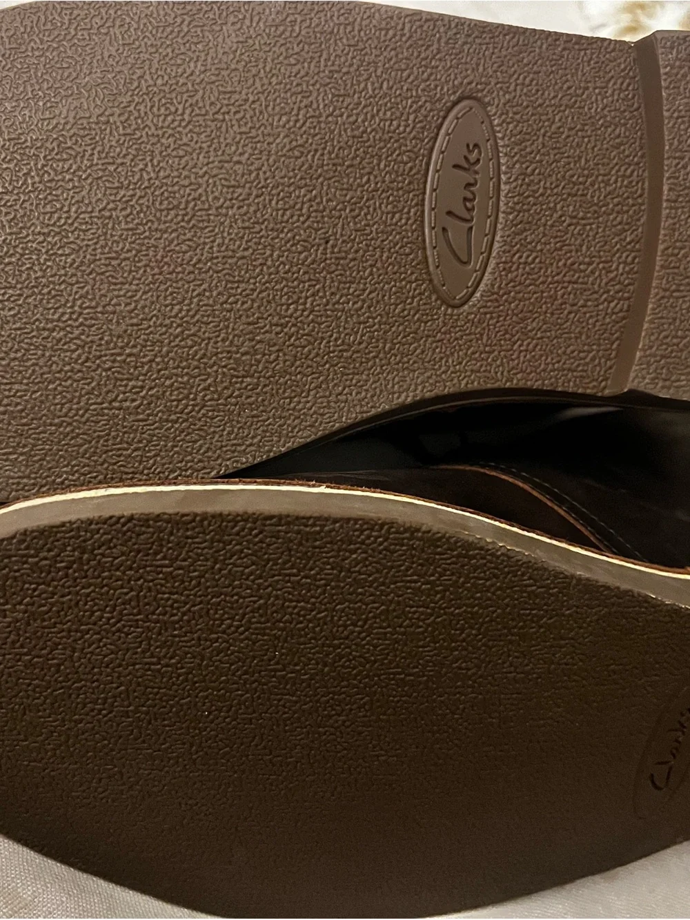 Clarks Men's Dark Brown Leather Bushacre 2—NWOT